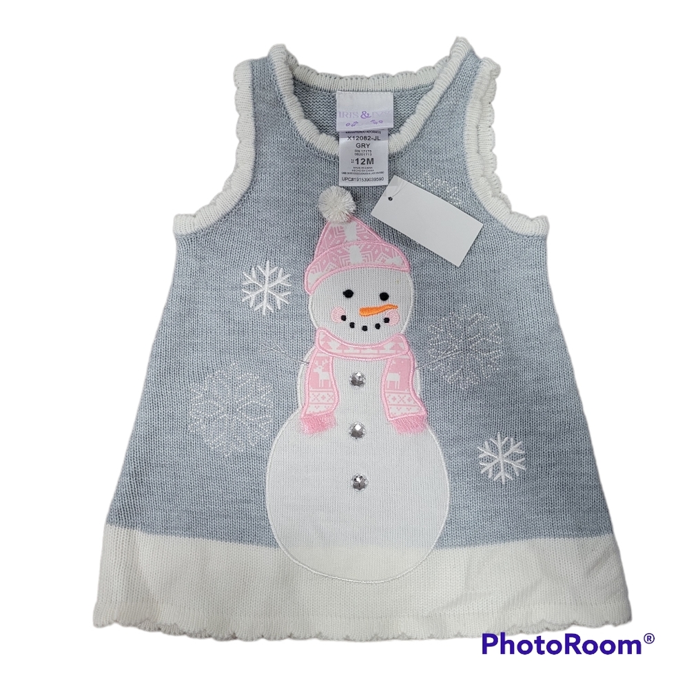 Iris & Ivy dress 12 mos